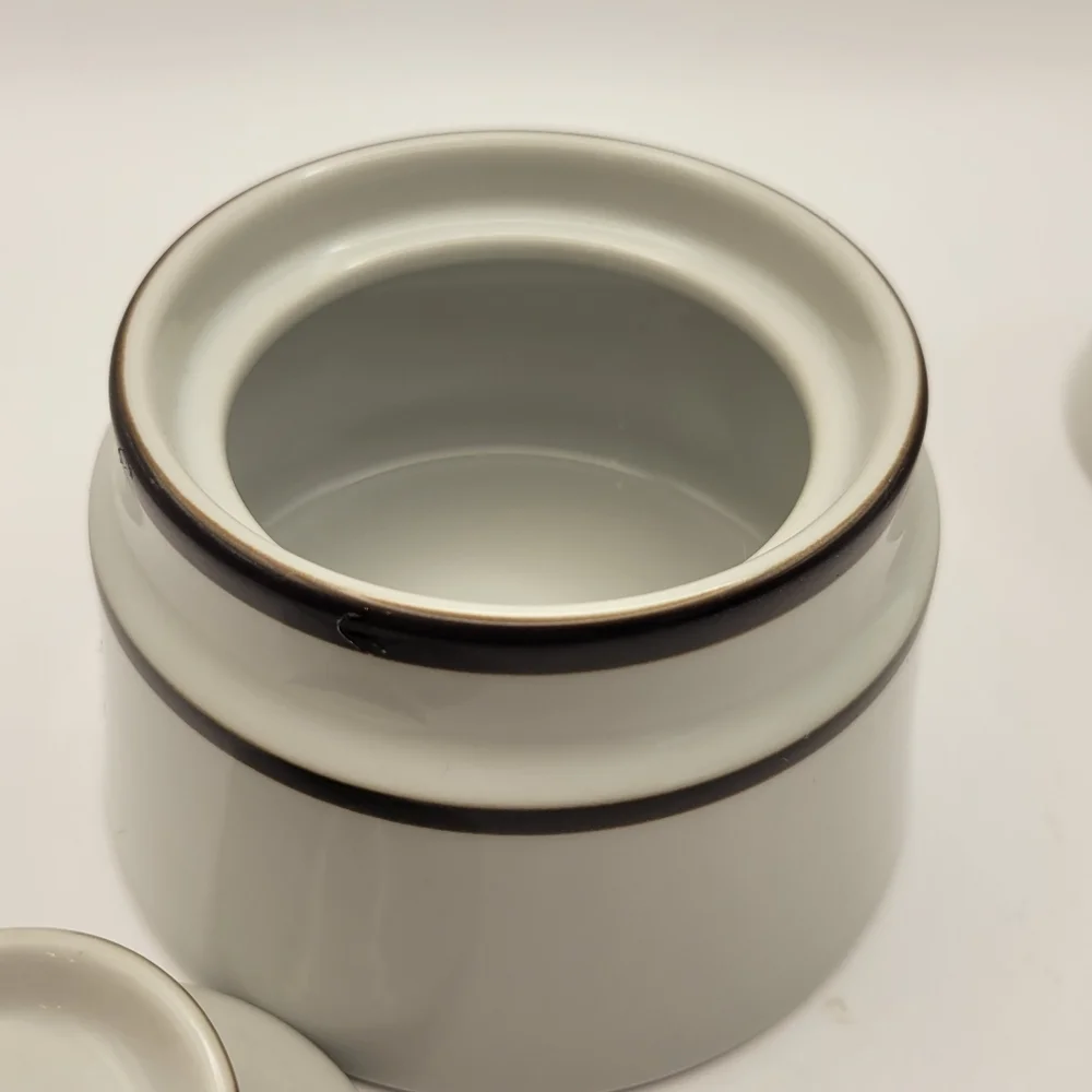 Vintage Noritake Stoneware Creamer and Sugar. - Picture 6 of 8